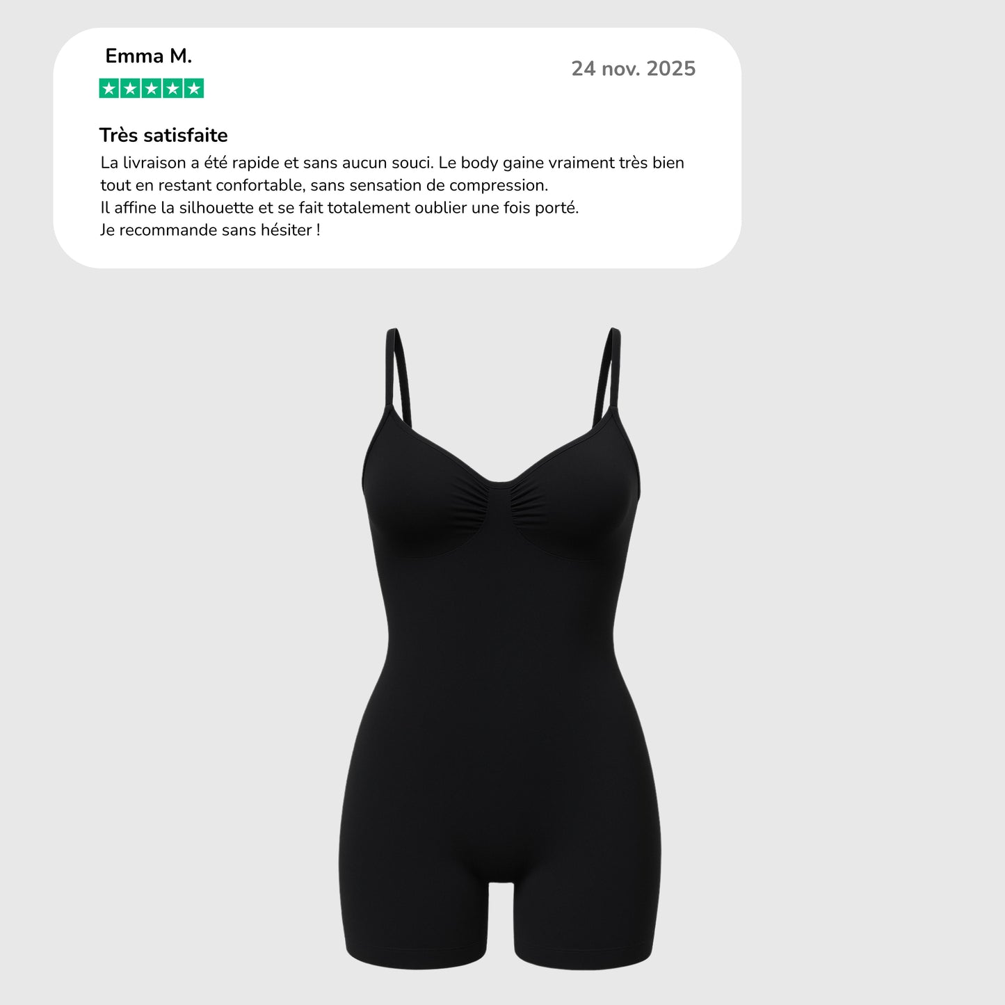 Body Short Gainant - Shapewear